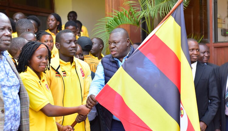 Team Uganda officially flagged off for the 1st ANOCA School Games in Algeria