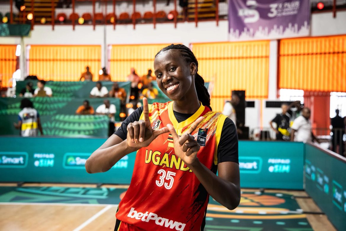 Asinde Earns All-Star Honors Despite Uganda’s Early Exit at FIBA AfroBasket