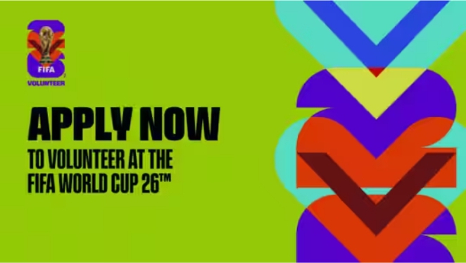 Volunteers Applications now open for FIFA World Cup 26™ volunteer programme