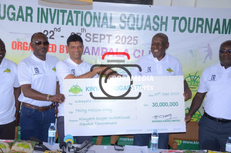 The Second Edition of Kinyara Sugar Invitational Squash Tournament launched with 30 Millions Boost