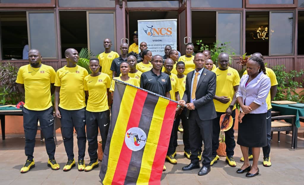 Uganda Athletics Team Flagged off for the Tokyo World Athletics Championships