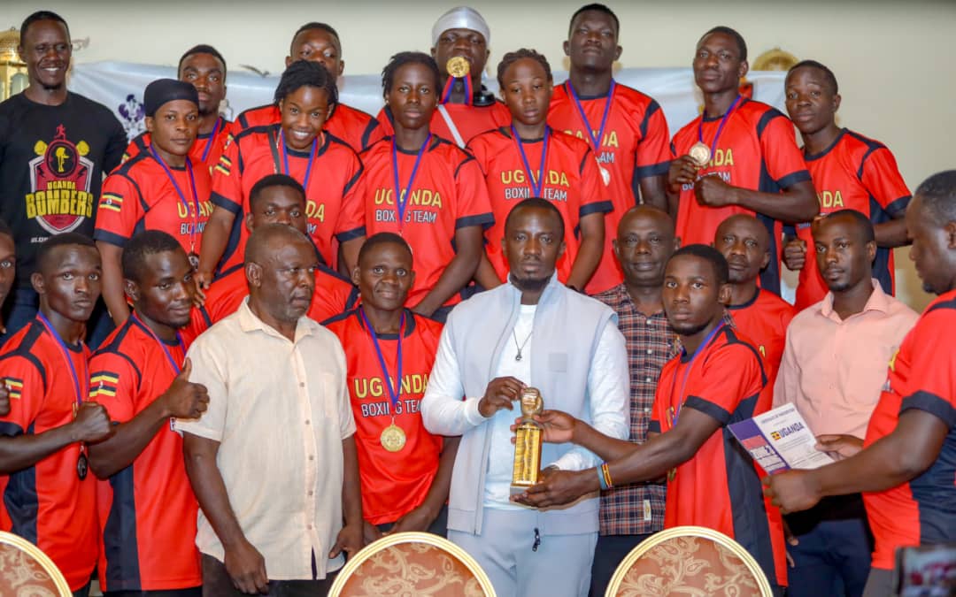 Uganda’s Bombers Receive Hero’s Welcome After Impressive Showing at Africa Zone 3 Boxing Championships