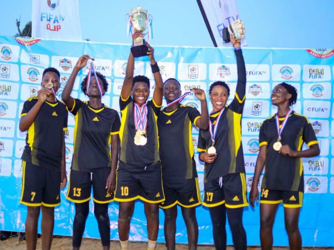 Prison Ladies Retain End of Year Women Beach Soccer Title