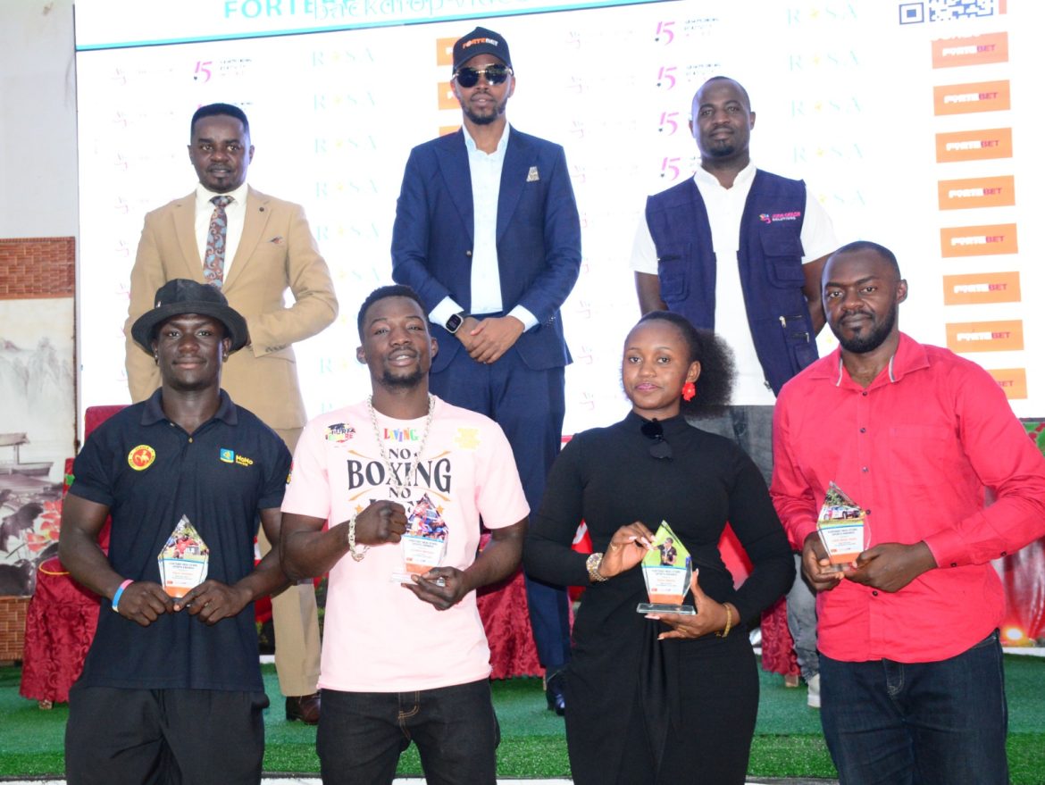 Allan Okello, Ukasha Matovu, Hassan Alwi and Yassin Wasswa Scoop Fortebet Real Stars June Awards