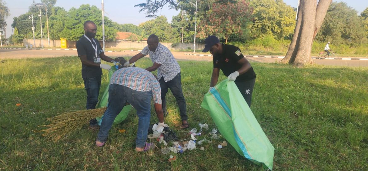 FMU Joins National Cleaning Day Drive in Soroti Ahead of EMC Soroti Rally Day 2