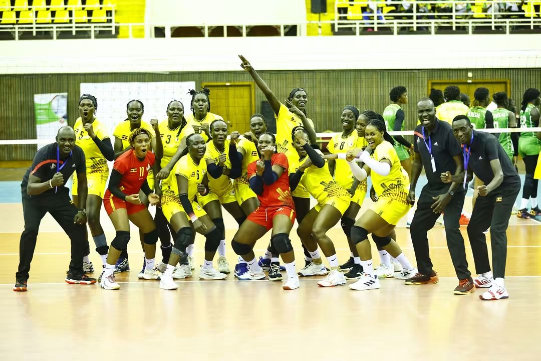 Lady Cranes Soar! Uganda Volleyball Cranes Open CAVB Nations Championship with Dominant Sweep of Senegal