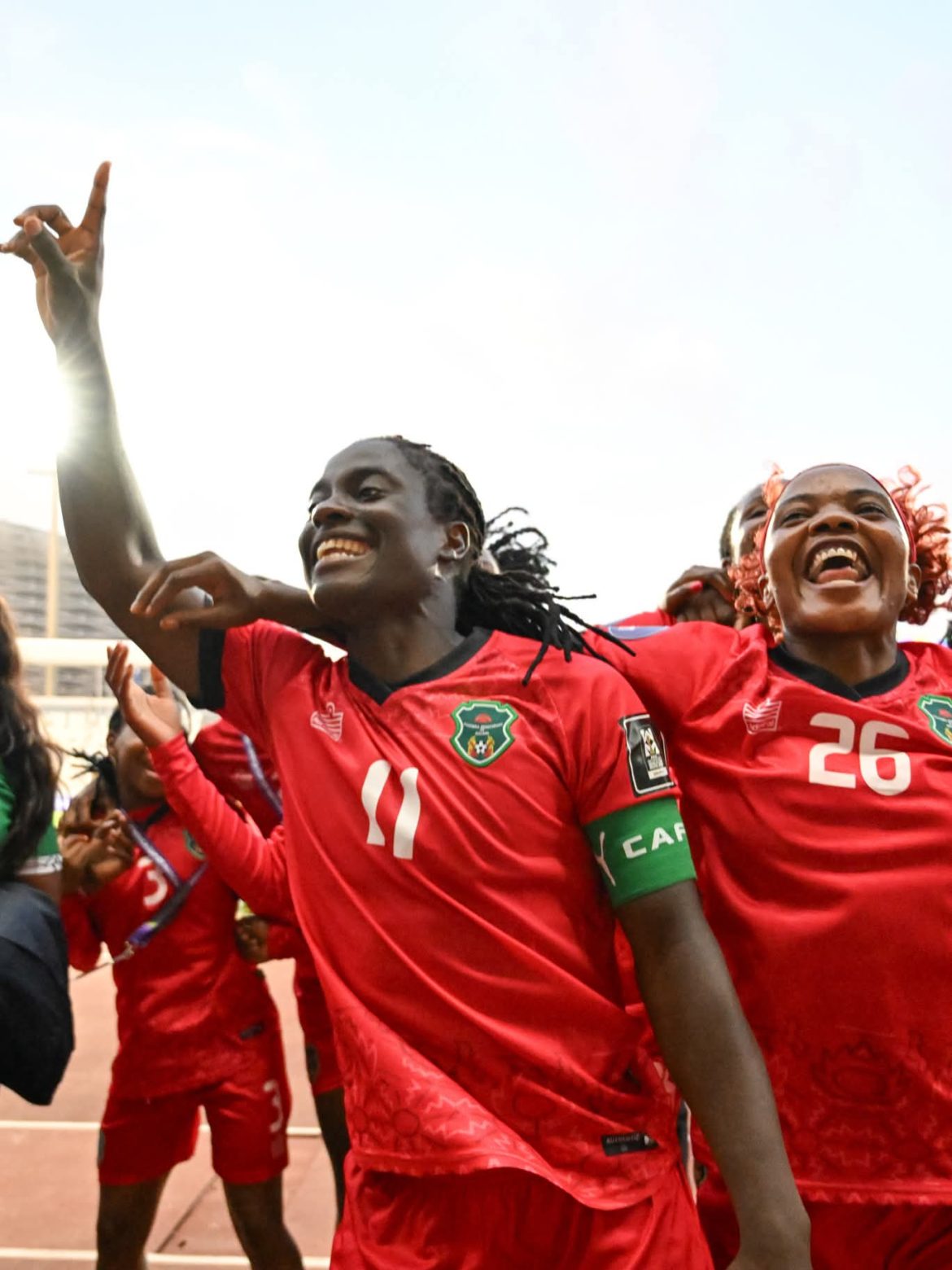 HISTORIC: Chawinga Sisters Lead 10-Man Malawi to 3-1 Win Over Algeria to Reach Historic WAFCON Final