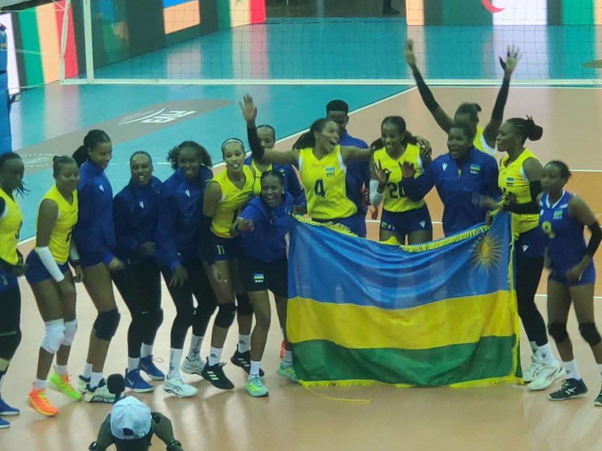 Rwanda Battle Past Ghana 3-1 to Reach African Nations Volleyball Championship Semifinals