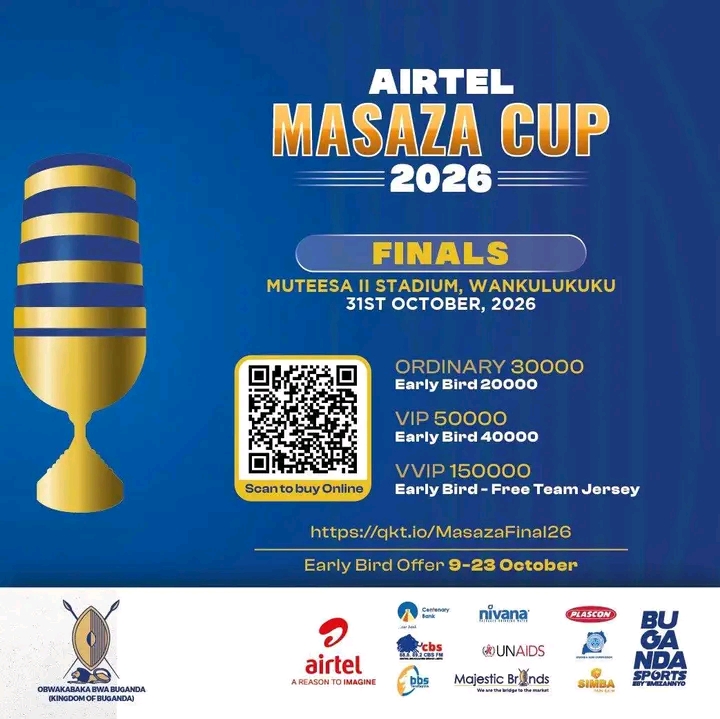 2026 Masaza Cup Final Tickets to Go on Sale Thursday, October 9, Both Online and Physically