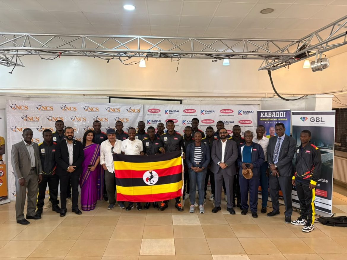 Uganda’s National Kabaddi Teams Flagged Off for Inaugural Commonwealth Kabaddi Championships in India